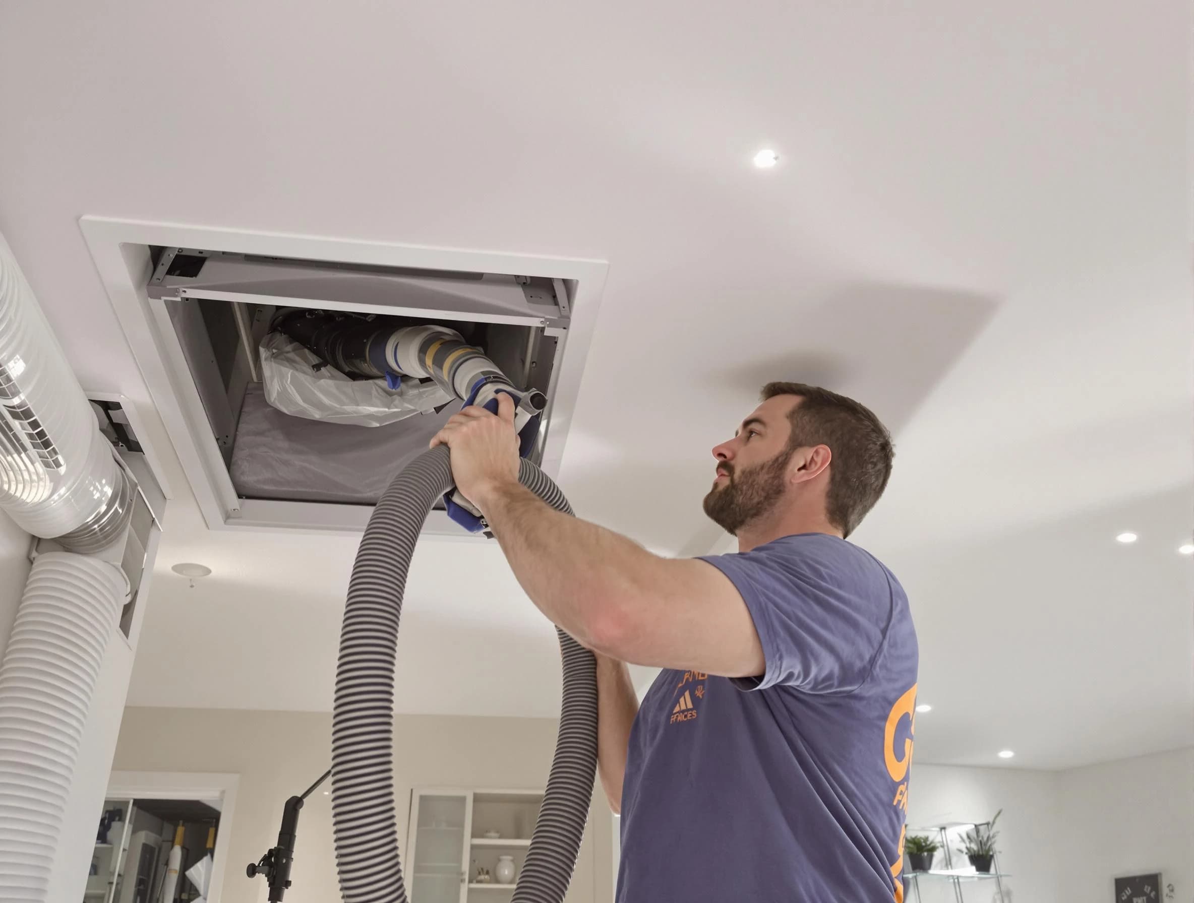 Precision indoor duct cleaning by Morrow Air Duct Cleaning in Morrow