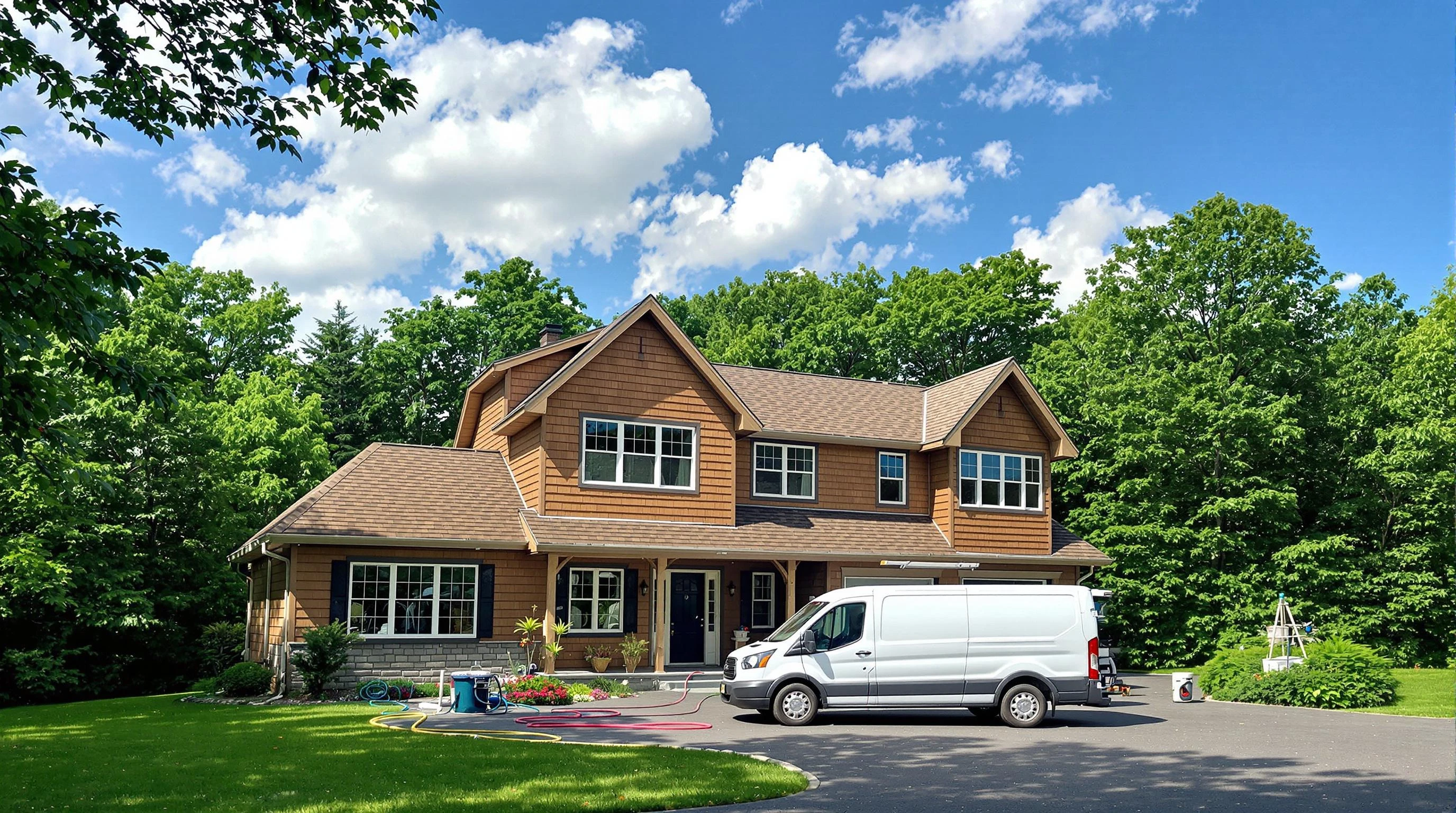 Morrow Air Duct Cleaning air duct cleaning crew working in Conley, GA