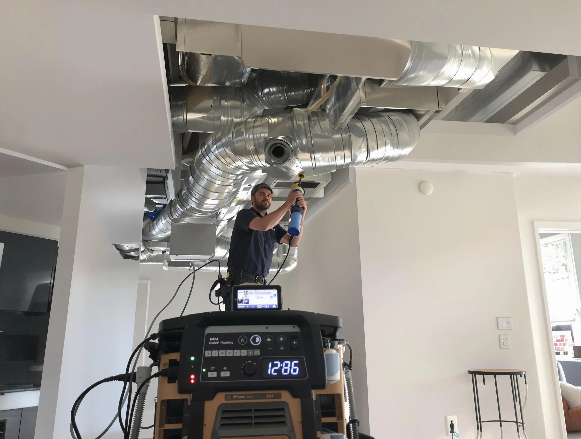 Advanced pure air duct cleaning by Morrow Air Duct Cleaning in Morrow